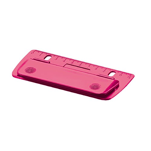 Herlitz Taschenlocher "pink" / Mini Locher / abheftbar von Herlitz