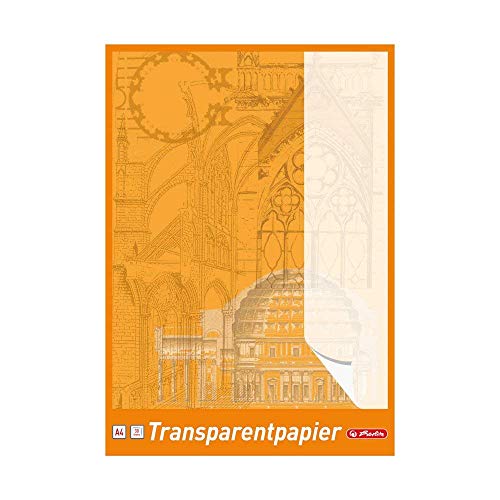 Herlitz Transparentpapierblock A4, 30 Blatt (10er Pack) von Herlitz