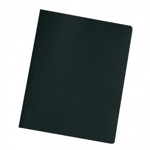 Schnellhefter A4 Pappe (Manila-Karton) kfm.- und Behördenheftung viele Farben zur Auswahl (1, schwarz) (1 Stück, schwarz) von Herlitz
