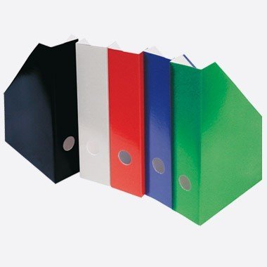 Stehsammler A4 farbig sortiert 5er Wellpappe Rückenbreite 7cm 5434055 von Herlitz