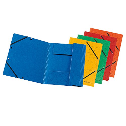 herlitz 10902864 Einschlagmappe A4 mit Gummizug, farbig sortiert, 1 Stück herlitz 10902864 Einschlagmappe A4 mit Gummizug, farbig sortiert, 1 Stück von Herlitz