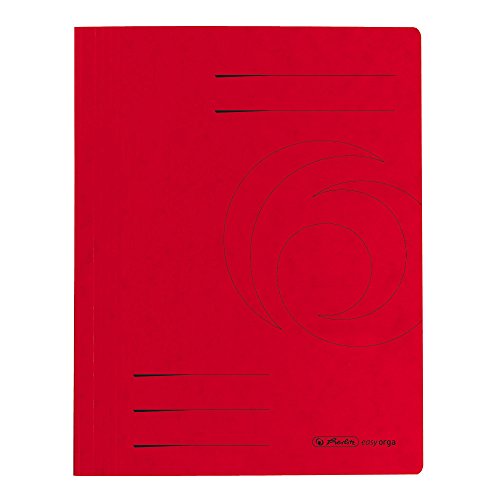 Herlitz Schnellhefter quality A4 Karton, gefaltet, rot, 25 Stück Herlitz Schnellhefter quality A4 Karton, gefaltet, rot, 25 Stück von Herlitz