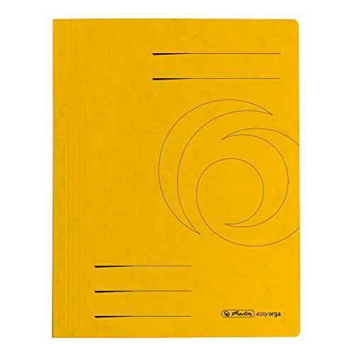 Herlitz Schnellhefter quality A4 Karton, gefaltet, gelb, 25 Stück Herlitz Schnellhefter quality A4 Karton, gefaltet, gelb, 25 Stück von Herlitz