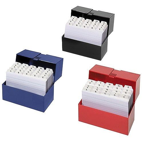 Herlitz 1904606 Karteikasten, A6, Gefüllt, Farbig Sortiert, Keine Farbauswahl Möglich, 1 Stück Herlitz 1904606 Karteikasten, A6, Gefüllt, Farbig Sortiert, Keine Farbauswahl Möglich, 1 Stück von Herlitz