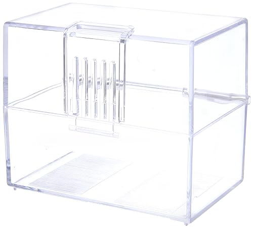 Herlitz 50022946 Karteikasten, Glasklar Transparent, 1 Stück, Leer, A8 von Herlitz