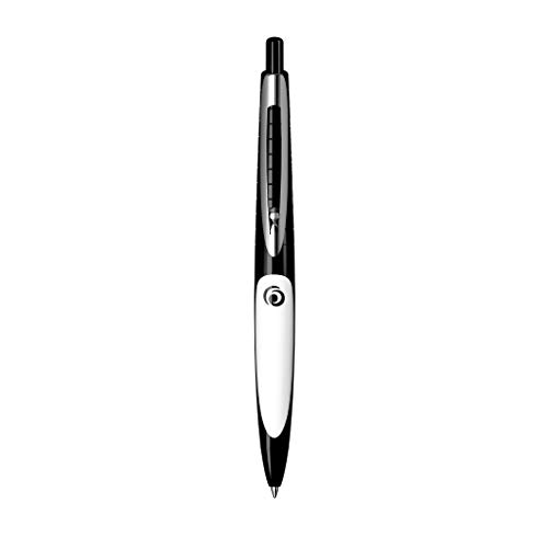 herlitz 50028276 Kugelschreiber my.pen, schwarz/weiß, 1 Stück von Herlitz