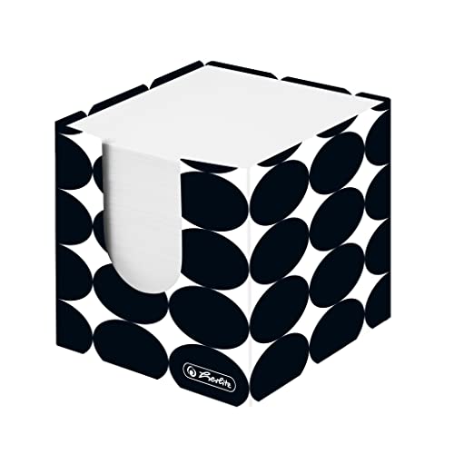 Herlitz 50040100 Zettelkasten, 700 Blatt, 9x9x9 cm, Motiv: Just Black, 1 Stück Herlitz 50040100 Zettelkasten, 700 Blatt, 9x9x9 cm, Motiv: Just Black, 1 Stück von Herlitz