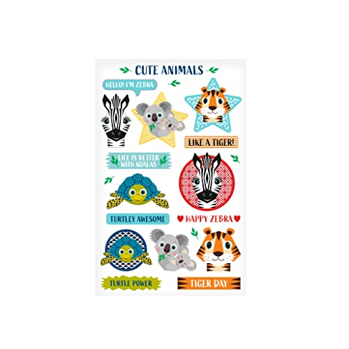 herlitz 50040261 selbstklebende Sticker Cute Animals, FSC, 10 x 3 Bogen herlitz 50040261 selbstklebende Sticker Cute Animals, FSC, 10 x 3 Bogen von Herlitz
