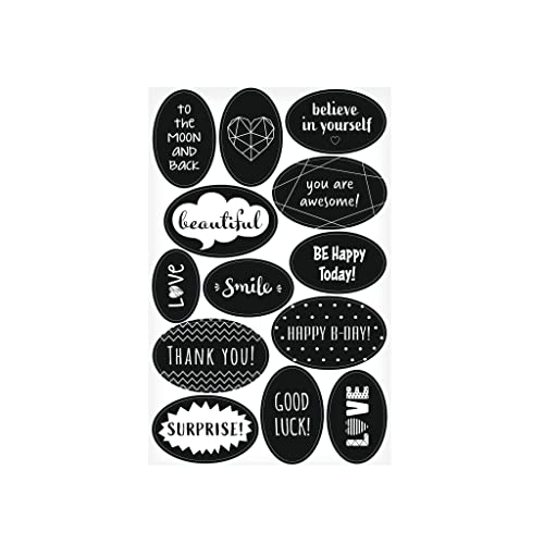 herlitz 50040308 selbstklebende Deko-Sticker Just Black, FSC, 10 x 3 Bogen herlitz 50040308 selbstklebende Deko-Sticker Just Black, FSC, 10 x 3 Bogen von Herlitz