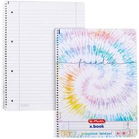 herlitz Collegeblock x.book Freedom liniert DIN A4 Innen- und Außenrand von Herlitz