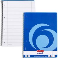 herlitz Collegeblock x.book Lineatur 27 liniert DIN A4 Innen- und Außenrand von Herlitz