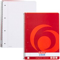 herlitz Collegeblock x.book kariert DIN A4 Innenrand herlitz Collegeblock x.book kariert DIN A4 Innenrand von Herlitz