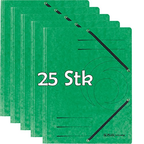 herlitz Eckspannermappe easyorga, DIN A4, grün VE=25 herlitz Eckspannermappe easyorga, DIN A4, grün VE=25 von Herlitz