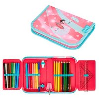 herlitz Federmäppchen Ballet Love rosa, 20,5 x 3,8 cm von Herlitz