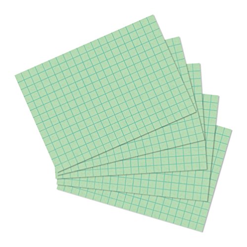 Herlitz 10901452 Karteikarte A6, kariert, grün, 100 Stück, 2 Herlitz 10901452 Karteikarte A6, kariert, grün, 100 Stück, 2 von Herlitz