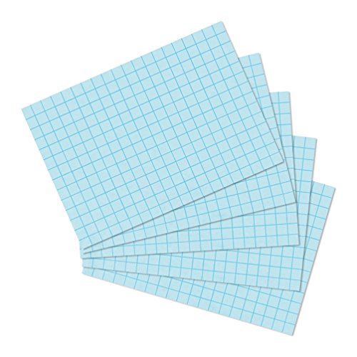 herlitz Karteikarte A6, kariert, blau, 100 Stück herlitz Karteikarte A6, kariert, blau, 100 Stück von Herlitz