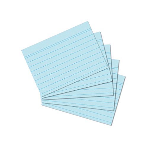 Herlitz 10836237 Karteikarte A7 liniert, blau, 100 Stück, 2 Herlitz 10836237 Karteikarte A7 liniert, blau, 100 Stück, 2 von Herlitz