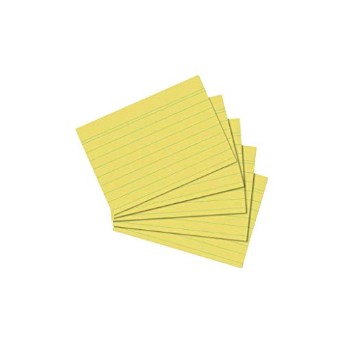 herlitz Karteikarten, DIN A7, liniert, gelb 4008111150719 herlitz Karteikarten, DIN A7, liniert, gelb 4008111150719 von Herlitz
