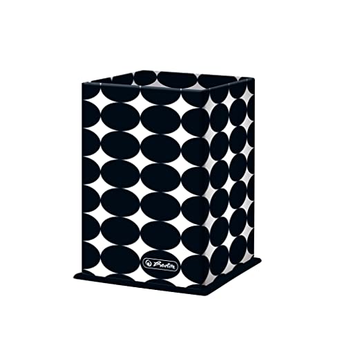 herlitz Köcher aus Pappe, rechteckig, Motiv: Just Black, 1 Stück herlitz Köcher aus Pappe, rechteckig, Motiv: Just Black, 1 Stück von Herlitz