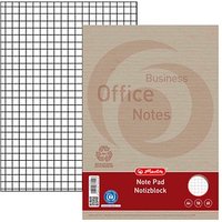 herlitz Notizblock Recycling  DIN A4 kariert, 1 St. von Herlitz