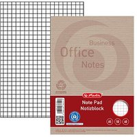 herlitz Notizblock Recycling  DIN A5 kariert, 1 St. von Herlitz