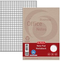 herlitz Notizblock Recycling  DIN A5 kariert, 1 St. von Herlitz