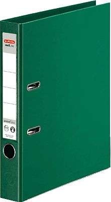herlitz Ordner maX.file protect plus, Rückenbr. 50mm, grün herlitz Ordner maX.file protect plus, Rückenbr. 50mm, grün von Herlitz