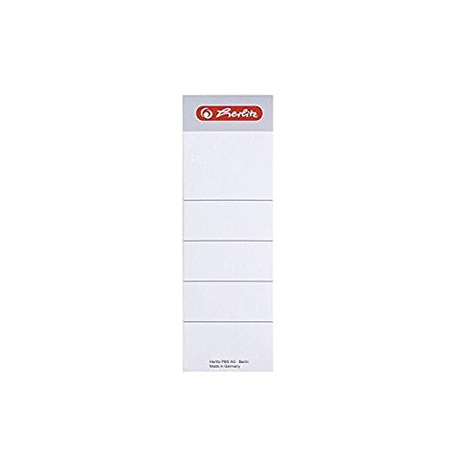 herlitz Ordnerrücken-Etikett maX.file, 60 x 190 mm, weiß VE=3 herlitz Ordnerrücken-Etikett maX.file, 60 x 190 mm, weiß VE=3 von Herlitz