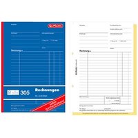 herlitz Rechnung Formularbücher, 4 St. von Herlitz