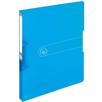 herlitz Ringbuch 2-Ringe blau-transparent 2,7 cm DIN A4 von Herlitz