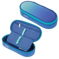 herlitz Schlampermäppchen befüllt Dip Dye blau/türkis von Herlitz