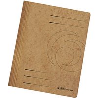 herlitz Schnellhefter Quality Karton braun DIN A4 herlitz Schnellhefter Quality Karton braun DIN A4 von Herlitz