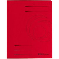 herlitz Schnellhefter Quality Karton rot DIN A4 von Herlitz