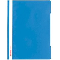 herlitz Schnellhefter Quality Kunststoff blau DIN A4, 1 St. von Herlitz