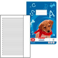 herlitz Schulheft Hund x.book Lineatur 3 liniert A4 mit Rand, 16 Blatt, 1 St. von Herlitz