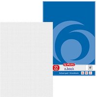 herlitz Schulheft Lineatur 22 kariert DIN A4 Außenrand, 50 Blatt, 1 St. von Herlitz
