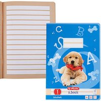 herlitz Schulheft x.book Lineatur 1 liniert DIN A4 ohne Rand, 32 Blatt, 1 St. von Herlitz