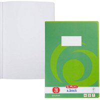 herlitz Schulheft x.book Lineatur 20 blanko DIN A4 ohne Rand, 32 Blatt, 1 St. von Herlitz
