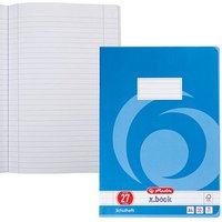 herlitz Schulheft x.book Lineatur 27 liniert DIN A4 Innen- und Außenrand, 32 Blatt, 1 St. von Herlitz