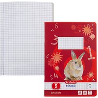 herlitz Schulheft x.book Lineatur 5 kariert DIN A5 ohne Rand, 32 Blatt, 1 St. von Herlitz