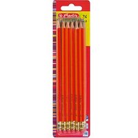 herlitz Scolair Bleistifte HB rot mit Radierer, 24 St. herlitz Scolair Bleistifte HB rot mit Radierer, 24 St. von Herlitz