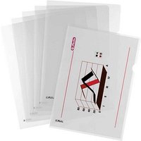 herlitz Sichthüllen DIN A4 transparent genarbt 0,11 mm, 100 St. von Herlitz