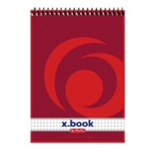 herlitz Spiralnotizblock x.book, DIN A5, 50 Blatt, kariert VE=3 herlitz Spiralnotizblock x.book, DIN A5, 50 Blatt, kariert VE=3 von Herlitz