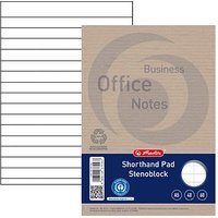 herlitz Stenoblock Recycling  DIN A5 liniert, 1 St. von Herlitz