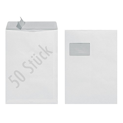 herlitz Versandtasche, DIN C4, mit Fenster, weiß 140900702 herlitz Versandtasche, DIN C4, mit Fenster, weiß 140900702 von Herlitz