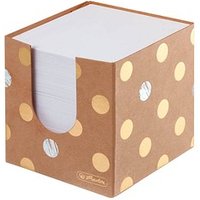 herlitz Zettelbox Pure Glam braun inkl. 700 Notizzettel herlitz Zettelbox Pure Glam braun inkl. 700 Notizzettel von Herlitz