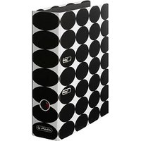 herlitz maX.file Just Black Motivordner Just Black 8,0 cm DIN A4, 1 St. von Herlitz