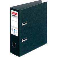 herlitz maX.file Ordner schwarz Karton 7,5 cm DIN A5 hoch von Herlitz