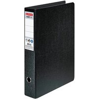 herlitz maX.file Ordner schwarz marmoriert Karton 7,5 cm DIN A3 hoch von Herlitz