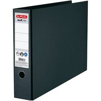 herlitz maX.file Ordner schwarz marmoriert Karton 7,5 cm DIN A3 quer herlitz maX.file Ordner schwarz marmoriert Karton 7,5 cm DIN A3 quer von Herlitz